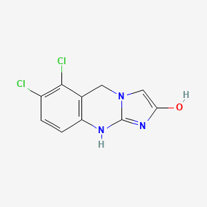 molecular formula C10H7Cl2N3O B1667380 Anagrelide CAS No. 68475-42-3