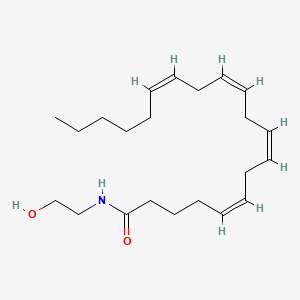 molecular formula C22H35NO3 B1667382 花生四烯乙醇胺 CAS No. 94421-68-8