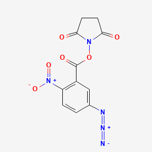 molecular formula C11H7N5O6 B1667386 ANB-NOS CAS No. 60117-35-3