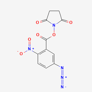 molecular formula C11H7N5O6 B1667386 Anb-nos CAS No. 60117-35-3