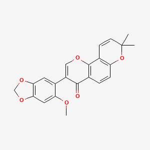 molecular formula C22H18O6 B1667389 Jamaicin 