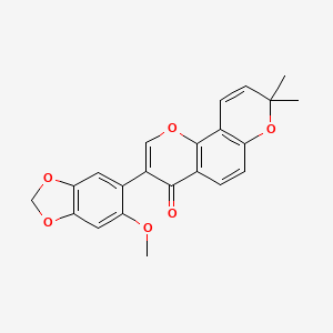 molecular formula C22H18O6 B1667389 Jamaicin CAS No. 24211-36-7