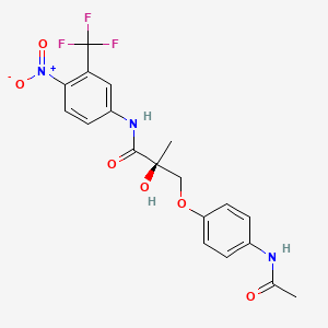 molecular formula C19H18F3N3O6 B1667391 GTx-007 CAS No. 401900-40-1