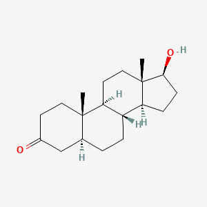 molecular formula C19H30O2 B1667394 二氢睾酮 CAS No. 521-18-6