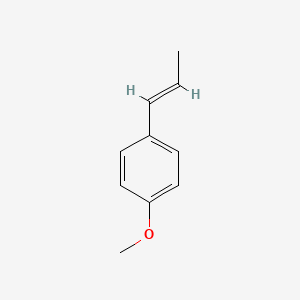 molecular formula C10H12O B1667397 Anethole CAS No. 104-46-1