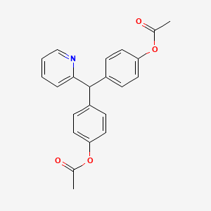 molecular formula C22H19NO4 B1667424 Bisacodyl CAS No. 603-50-9