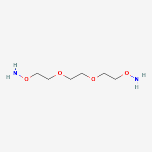 molecular formula C6H16N2O4 B1667426 Bis-aminooxy-PEG2 CAS No. 98627-71-5