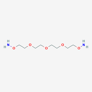 molecular formula C8H20N2O5 B1667427 双氨氧基-PEG3 CAS No. 98627-70-4