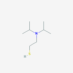 molecular formula C8H19NS B166743 2-(Diisopropylamino)ethanethiol CAS No. 5842-07-9