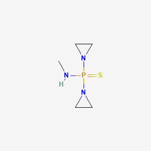 molecular formula C5H12N3PS B1667431 Bisazir CAS No. 13687-09-7