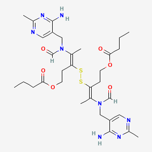 molecular formula C32H46N8O6S2 B1667432 Bisbutiamine CAS No. 18481-23-7