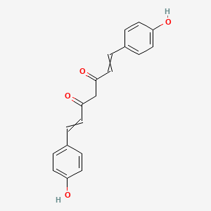 molecular formula C19H16O4 B1667434 Bisdemethoxycurcumin CAS No. 24939-16-0