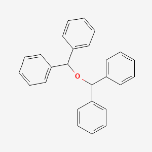 B1667437 Bis(diphenylmethyl) ether CAS No. 574-42-5