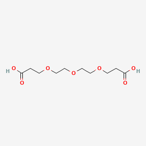 molecular formula C10H18O7 B1667460 Bis-PEG3-acid 
