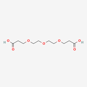 molecular formula C10H18O7 B1667460 Bis-PEG3-acid CAS No. 96517-92-9