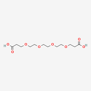 molecular formula C12H22O8 B1667461 双-PEG4-酸 CAS No. 31127-85-2