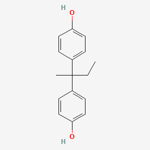 molecular formula C16H18O2 B1667465 双酚 B CAS No. 77-40-7