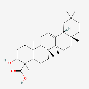 molecular formula C30H48O3 B1667469 alpha-Boswellic acid CAS No. 471-66-9