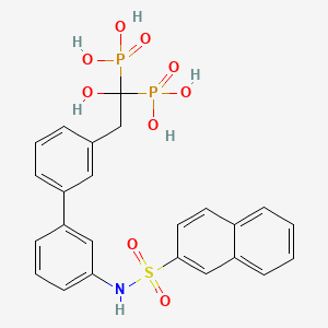molecular formula C24H23NO9P2S B1667484 BPH-675 