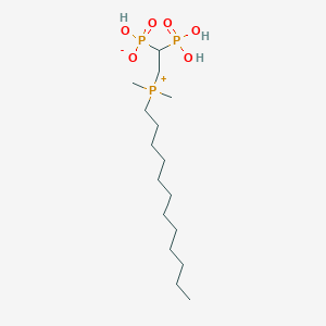 molecular formula C16H37O6P3 B1667487 Bisphosphonate, 9 CAS No. 1059677-12-1