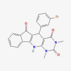 molecular formula C22H16BrN3O3 B1667488 Bpipp CAS No. 325746-94-9