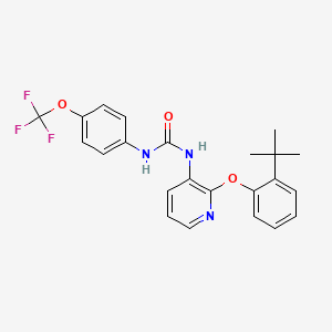 molecular formula C23H22F3N3O3 B1667491 BPTU 