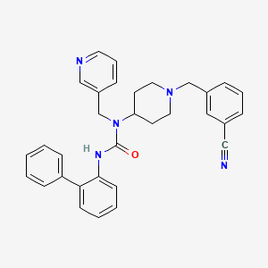 molecular formula C32H31N5O B1667492 BPU-11 