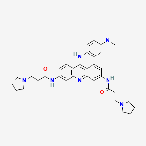molecular formula C35H43N7O2 B1667497 Braco-19 CAS No. 351351-75-2