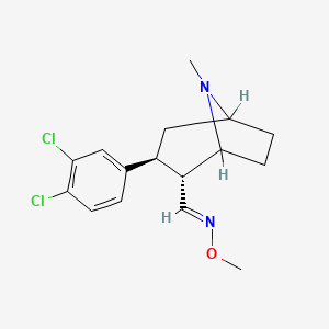 molecular formula C16H20Cl2N2O B1667503 Brasofensine CAS No. 171655-91-7