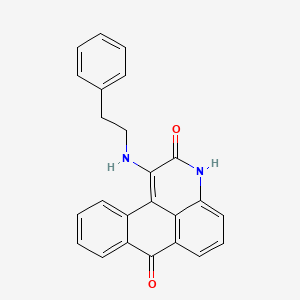 molecular formula C24H18N2O2 B1667518 BRD7389 CAS No. 376382-11-5