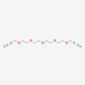 molecular formula C14H22O5 B1667522 Bis-propargyl-PEG5 