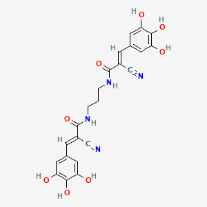 molecular formula C23H20N4O8 B1667527 Bis-T-23 CAS No. 171674-76-3
