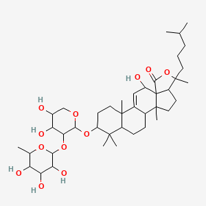 molecular formula C41H66O12 B1667537 Bivittoside A CAS No. 77394-03-7