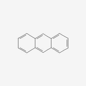 molecular formula C14H10<br>(C6H4CH)2<br>C14H10 B1667546 Anthracene CAS No. 120-12-7
