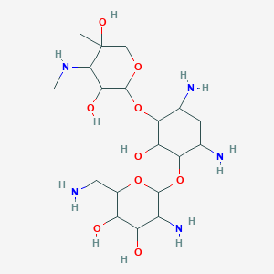 molecular formula C19H39N5O9 B1667548 Antibiotic JI 20A CAS No. 51846-97-0