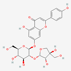 molecular formula C26H30O14 B1667559 Apiin CAS No. 26544-34-3