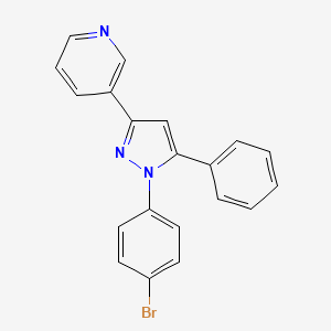 molecular formula C20H14BrN3 B1667560 Apoptosis inducer 5d CAS No. 60925-00-0