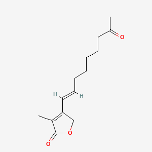molecular formula C14H20O3 B1667561 Appenolide A CAS No. 148077-10-5