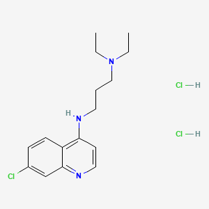 molecular formula C16H24Cl3N3 B1667580 Aq-13 CAS No. 169815-40-1