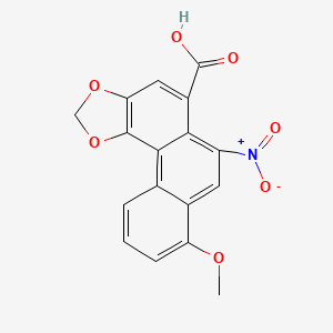 molecular formula C17H11NO7 B1667593 Aristolochic Acid CAS No. 313-67-7