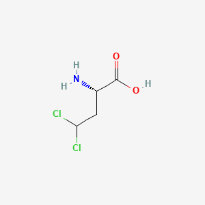 molecular formula C4H7Cl2NO2 B1667599 Armentomycin CAS No. 10139-00-1