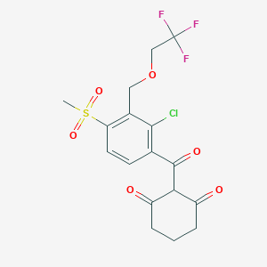 molecular formula C17H16ClF3O6S B166760 Tembotrione CAS No. 335104-84-2