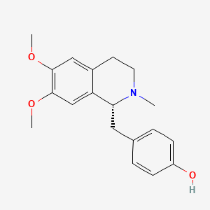 molecular formula C19H23NO3 B1667601 Armepavine CAS No. 524-20-9