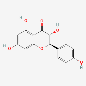 molecular formula C15H12O6 B1667607 Dihydrokaempferol CAS No. 480-20-6