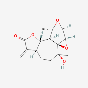 molecular formula C15H18O5 B1667616 Artecanin CAS No. 29431-84-3