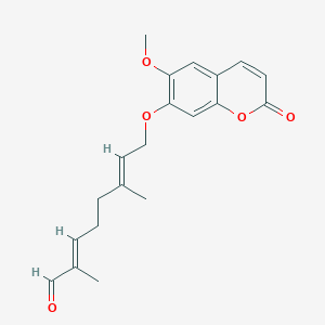 molecular formula C20H22O5 B1667618 Artekeiskeanin A CAS No. 197577-19-8