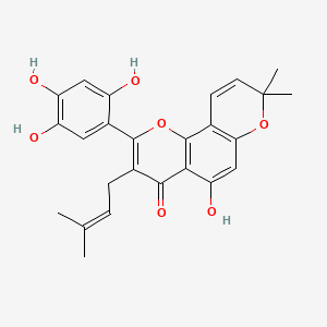 molecular formula C25H24O7 B1667623 Artonin E CAS No. 129683-93-8