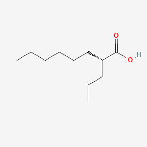 molecular formula C11H22O2 B1667625 Arundic acid CAS No. 185517-21-9
