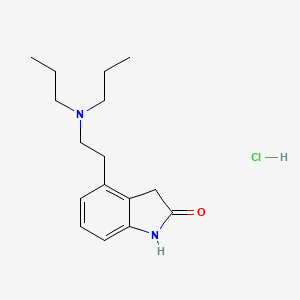 molecular formula C16H25ClN2O B1667626 Ropinirole hydrochloride CAS No. 91374-20-8
