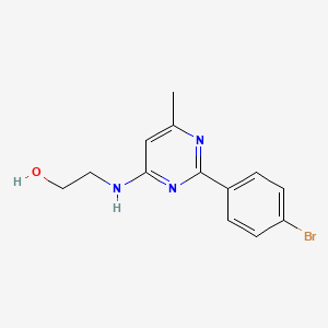 molecular formula C13H14BrN3O B1667627 AS1269574 CAS No. 330981-72-1